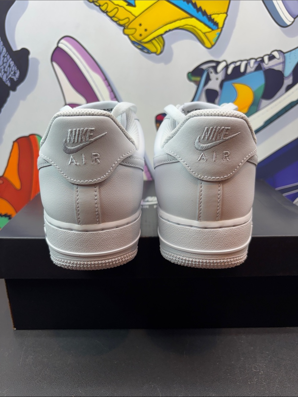 Nike Air Force 1 Low - White Men’s Athletic Shoes - Picture 7 of 8